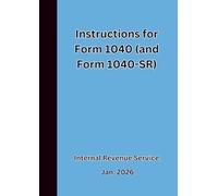 Instructions for Form 1040 (and Form 1040-SR) 2026