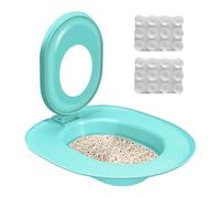 Instructor de asiento de inodoro para gatos | Asiento de entrenamiento de inodoro para gatos, orinal para urinario, instructor de higiene para gatos reutilizable, enseña a tu gato a usar el inodoro
