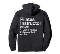 Instructor de Pilates Definition Sports Gimnasio Sudadera con Capucha