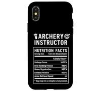 Instructor de Tiro con Arco Divertido Carcasa para iPhone X/XS