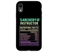 Instructor de Tiro con Arco Divertido Carcasa para iPhone XR