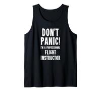 Instructor de Vuelo Camiseta sin Mangas