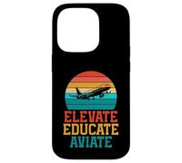 Instructor de Vuelo de Elevate Educate Aviate Carcasa para iPhone 14 Pro