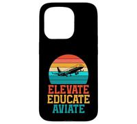 Instructor de Vuelo de Elevate Educate Aviate Carcasa para iPhone 15 Pro