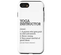 Instructor de yoga Definición de trabajo Instructor de yoga personalizado Carcasa para iPhone SE (2020) / 7 / 8