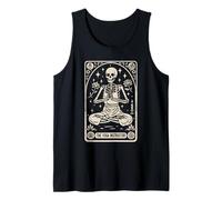 Instructor de Yoga Vida Enseñar Paz Flujo Resplandor Respirar Camiseta sin Mangas