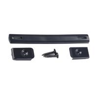 Instrument Case Handle - Speaker Buckle for Guitar | Black PVC Tape with Iron Hardware, Faux Leather Grip, 2 Screws Included, Box Carrying Accessory, Music Equipment Storage Helper
