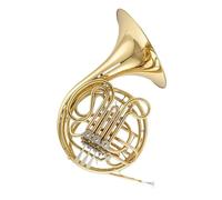 Instrumento de bocina francesa, cuerno francés, cuatro botones, de una fila y doble fila, F a B, plano, nivel de potencia profesional de latón (C)