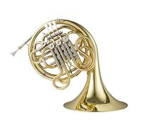 Instrumento de bocina francesa de doble fila dividida de cuatro teclas en si plano, adecuado para instrumentos de viento de prueba de rendimiento