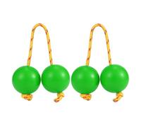 Instrumento de bola rítmica: herramienta de ritmo de estilo tradicional, conexión de cable fuerte, sensación de oscilación equilibrada y resistente, creación de ritmos atractivos para principiantes