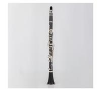 Instrumento de Clarinete 17 Teclas Falling Tune B Clarinete Instrumentos De Viento De Madera Cuerpo De Tubo De Baquelita Teclas De Alpaca Clarinete