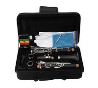 Instrumento De Clarinete Clarinete Bb 17 Clave Instrumento Alpaca ABS Material Del Cuerpo Clarinete
