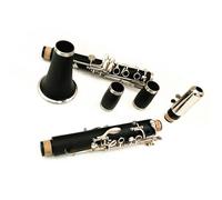 Instrumento de Clarinete Clarinete De 17 Teclas Que Cae Tune B, Material Del Cuerpo Del Tubo De Baquelita, Clarinete, Instrumento De Viento De Madera