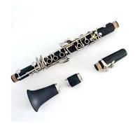 Instrumento de Clarinete Clarinete Estándar De 17 Teclas En Tono Eb, Cuerpo De Baquelita, Clarinete Con Teclas Niqueladas, Instrumento Con Estuche