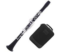 Instrumento de Clarinete Clarinete Falling Tune B De 18 Teclas, Cuerpo De Tubo ABS, Teclas Plateadas, Clarinete Con Estuche De Almacenamiento