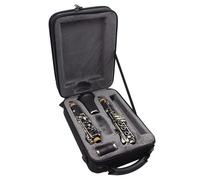 Instrumento de Clarinete Clarinete Si Bemol De 17 Teclas Y 6 Orificios, Teclas Niqueladas, Cuerpo De Baquelita, Con Estuche Y Boquilla