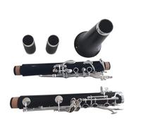 Instrumento de clarinete de nivel principiante, material de cuerpo de ébano, clarinete de 18 teclas en tecla La Instrumentos De Clarinete