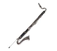 Instrumento De Clarinete Instrumento De Viento De Madera Clarinete Bajo De Baquelita Llave Plana Banda Para Principiantes Y Adultos Actuación Profesional