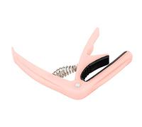 Instrumento de Cuerda de Guitarra Profesional de Guitarra que Toca Accesorios con Resorte para Guitarras Acústicas y Eléctricas (WHITE) (rojo) (Rosa claro)