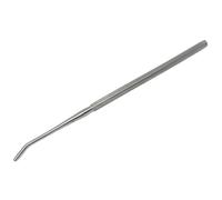 Instrumento de disección Mall y Seeker - Punta angular semidroma hecha de acero inoxidable para disecciones de laboratorio, suministros de laboratorio multiusos utilizados por estudiantes y