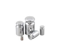 Instrumento de enseñanza equilibrio electrónico, herramienta for el hogar, 2g/10g/20g/50g/100g, pesas báscula cromada, calibración precisa, 1 ud(100G)