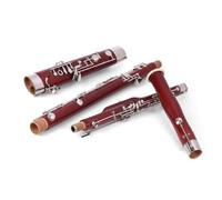 Instrumento De Fagot Fagot En Tono C, Cuerpo De Arce, Cuproníquel, Fagot Bañado En Plata Con Estuche Y Juego Completo De Accesorios