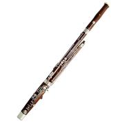 Instrumento De Fagot Instrumentos De Viento De Fagot, 25 Teclas, Tono C, Cuerpo De Tubo De Madera De Arce, Teclas De Níquel Y Plata, Fagot Con Estuche