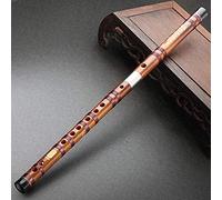 Instrumento de flauta de bambú amargo, instrumento profesional para adultos, flauta avanzada, clarinete Dizi Musical chino(Color:D)
