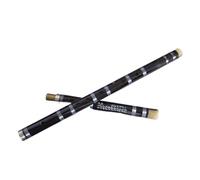 instrumento de flauta de bambú Flauta China Flauta Flauta Flauta Transversal Flautadoce Contralto Flauta Musical (Color : Black G)