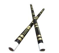 instrumento de flauta de bambú Flauta de bambú con 6 agujeros para los dedos Flauta transversal profesional instrumentos musicales tecla Dizi F/G Flauta de bambú