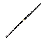 instrumento de flauta de bambú Flauta De Bambú Negra Separable De 10 Agujeros Con Línea Transparente Instrumento Musical Tradicional De Viento De Madera Hecho A Mano(E Key)