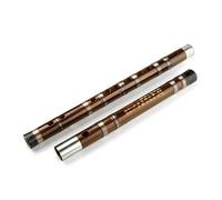 instrumento de flauta de bambú Flauta de bambú profesional Flauta transversal Dizi Musicais Clave de bajo de 6 agujeros
