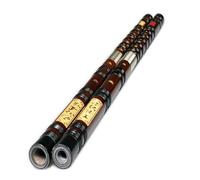 instrumento de flauta de bambú Flauta de bambú profesional transversal Dizi Instrumentos musicales Clave 7 agujeros Bajo F Flauta