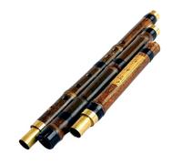 instrumento de flauta de bambú Flauta de bambú sección concierto profesional Dizi clave de FG flauta de bambú Vertical china Instrumentos musicales hechos a mano(Key Left Hand G Key)
