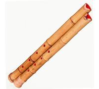 instrumento de flauta de bambú Shakuhachi japonés natural hecho a mano G/F Key Flauta corta Xiao Instrumento musical tradicional chino (Color : G)