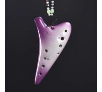 Instrumento de flauta de cerámica china con 12 agujeros, principiante