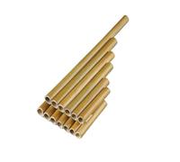 instrumento De Flauta De Pan Flauta de pan con 13 tubos C/G, flauta de pan de bambú, instrumento musical tradicional de viento de madera para amantes de la música(LEFT-g)