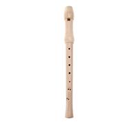 Instrumento de flauta infantil soprano alemán C 8 agujeros madera descant adultos principiantes con bolso