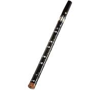 Instrumento De Flauta Para Estudiantes Adultos Principiantes Pueden Aprender La Flauta Dulce Kuzhu Sin Conocimientos Básicos. Tradicional flauta de bambú (Color : Black E)