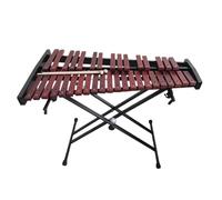 Instrumento De Golpeo Xilófono Música Profesional Glockenspiel Xilófono Xilófono Xilófono De Madera Roja De 37 Tonos Con Soporte