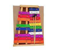 Instrumento De Golpeo Xilófono Xilófono Con Base De Madera Y Piezas De Aluminio Instrumento Para Principiantes 20 Tonos