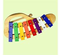 Instrumento De Golpeo Xilófono Xilófono De Madera De Ocho Tonos Instrumento De Percusión De Madera Amante De La Música(A)