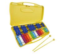Instrumento De Golpeo Xilófono Xilófono Glockenspiel De 25 Notas Instrumento De Ritmo De Percusión Con Teclas Metálicas Coloridas Para Principiantes