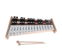 Instrumento De Golpeo Xilófono Xilófono Glockenspiel De 27 Notas Xilófono Profesional Compacto Para Amantes De La Música Xilófono Glockenspiel Con Mazos(B)