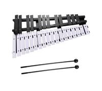 Instrumento De Golpeo Xilófono Xilófono Plegable Glockenspiel De 30 Notas Marco De Madera Barras De Aluminio De 5mm De Espesor Instrumento Musical De Percusión(A)
