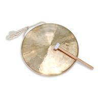 Instrumento de gong, gong chino tradicional con varilla de percusión, cobre sonajero y método antiguo, ideal for curación con sonido, meditación y yoga(Treble)