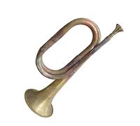 Instrumento de Latão Cuerno De Carga Antiguo Paso De Corneta Trompeta De Cuerno De Corneta Con Sonido Antiguo Cuerno De Rally Cuerno De Tambor Bugle