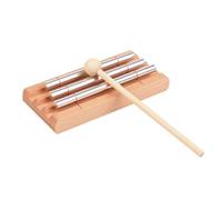 Instrumento de madera Campanas de mano viento Chimes Orff instrumento de percusión para aulas, gestión de clases, suministros de percusión de madera, instrumentos de percusión para niños, juguetes