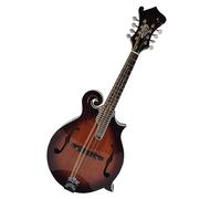 Instrumento de Mandolinas Mandolina Antigua Profesional En Forma De F, Mandolina De 8 Cuerdas, Chapa De Abeto, Patrón De Tigre, Panel Trasero Lateral De Arce