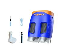 Instrumento de mano combinado para niños, gafas de campo, delgado, permanente, sustancia ABS, herramienta de aprendizaje STEM para épocas 5 o más, juguete educativo de ciencia